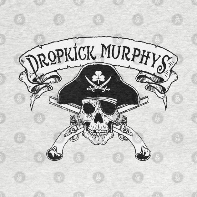 Dropkick Murph Skull by Tandit Store